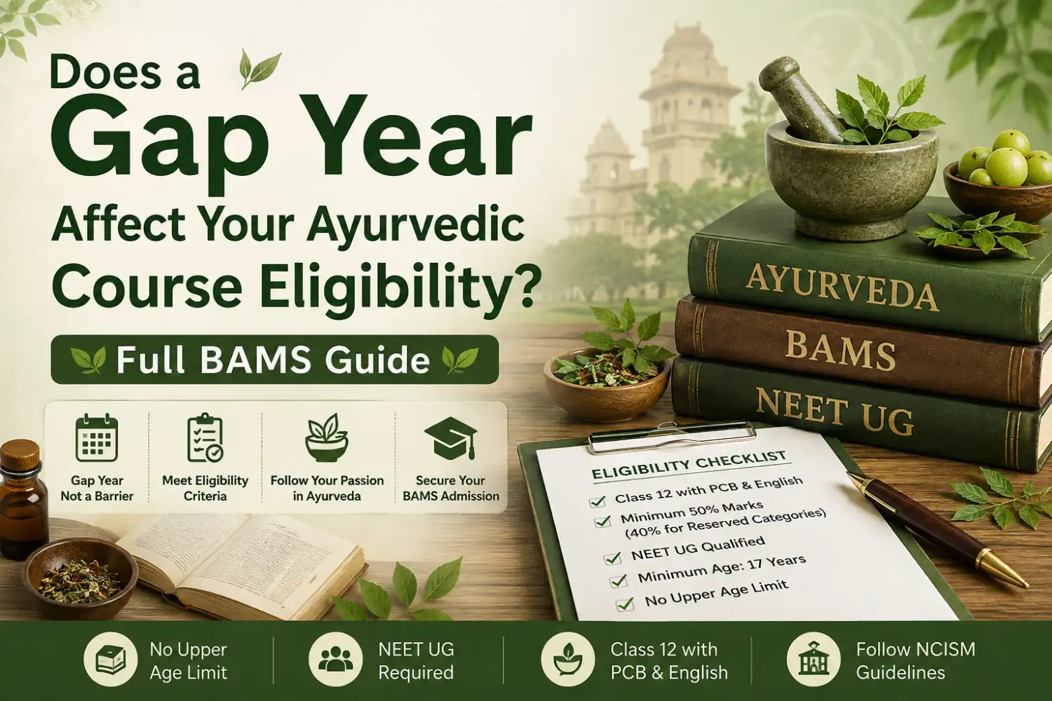ayurvedic course eligibility