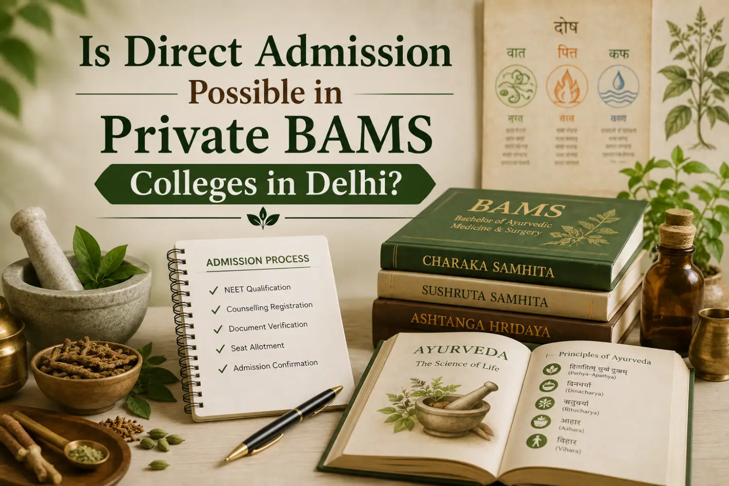 private BAMS colleges in Delhi