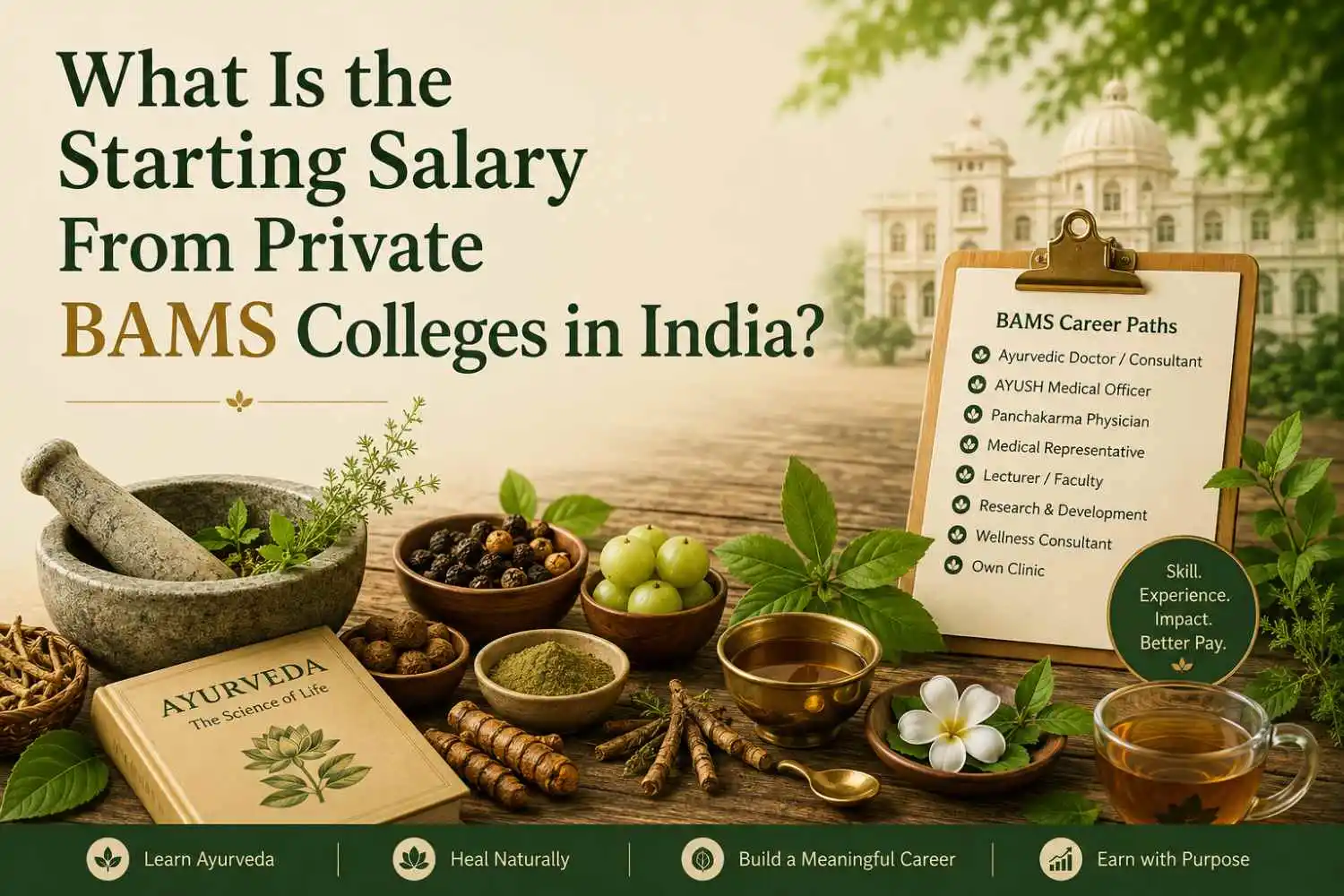 private BAMS colleges in India