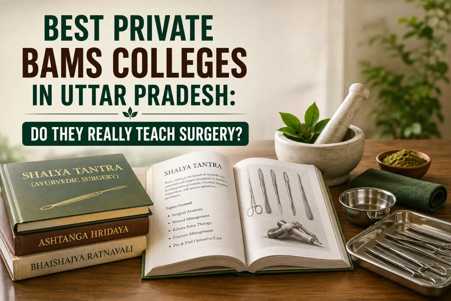 Private BAMS Colleges in Uttar Pradesh